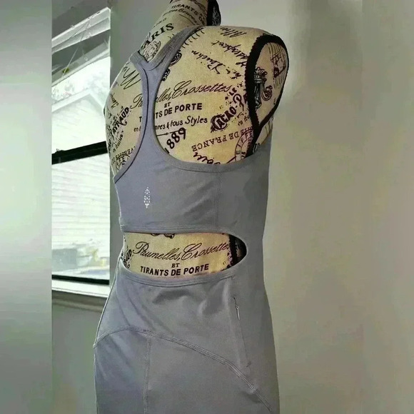 NWT Free People FP Movement Purple Let's Bounce One Piece Jumpsuit Women's Large - Picture 5 of 7